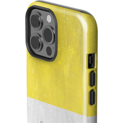 Vatican City Flag Distressed iPhone 15 Pro Max Impact Case